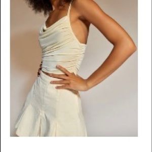 Brand New with Tags! Urban Outfitter pleated corduroy mini skirt size small